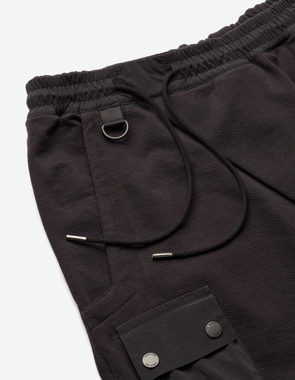 Maharishi 5044 Asym Articulated Sweatpants Black 7 Maharishi 5044 Asym Articulated Sweatpants Black - Image 7