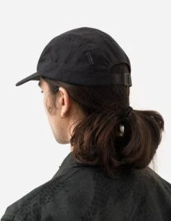 Maharishi 5048 WR Bonded 5 Panel Cap Black -Maharishi 5048 black 60