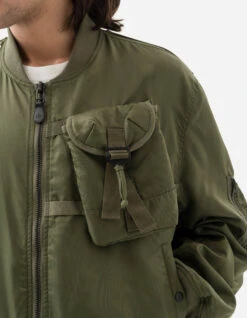 Maharishi 5050 M.A.L.I.C.E. Flight Jacket Olive -Maharishi 5050 olive 70