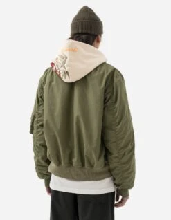 Maharishi 5056 Monk MA-1 Flight Jacket Olive -Maharishi 5056 olive 60