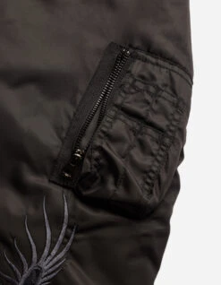 Maharishi 5059 Dragon CWU-45 Flight Jacket Black -Maharishi 5059 black 43 Green