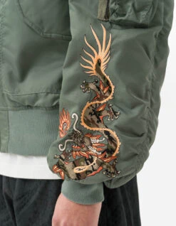 Maharishi 5059 Dragon CWU-45 Flight Jacket Sage -Maharishi 5059 sage 60