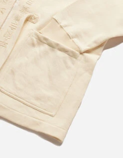 Maharishi 5060 Hemp Dragon Sweat Kimono Ecru -Maharishi 5060 ecru 40 Green