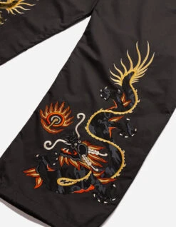 Maharishi 5064 Double Dragons Loose Snopants Black -Maharishi 5064 black 30 Green