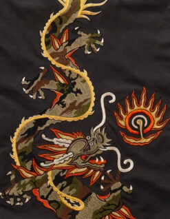 Maharishi 5064 Double Dragons Loose Snopants Black -Maharishi 5064 black 60 Green