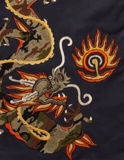 Maharishi 5064 Double Dragons Loose Snopants Navy -Maharishi 5064 navy 60 Green