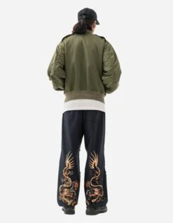 Maharishi 5064 Double Dragons Loose Snopants Navy -Maharishi 5064 navy 90
