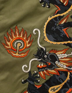 Maharishi 5064 Double Dragons Loose Snopants Olive OG-107F -Maharishi 5064 olive 40 Green