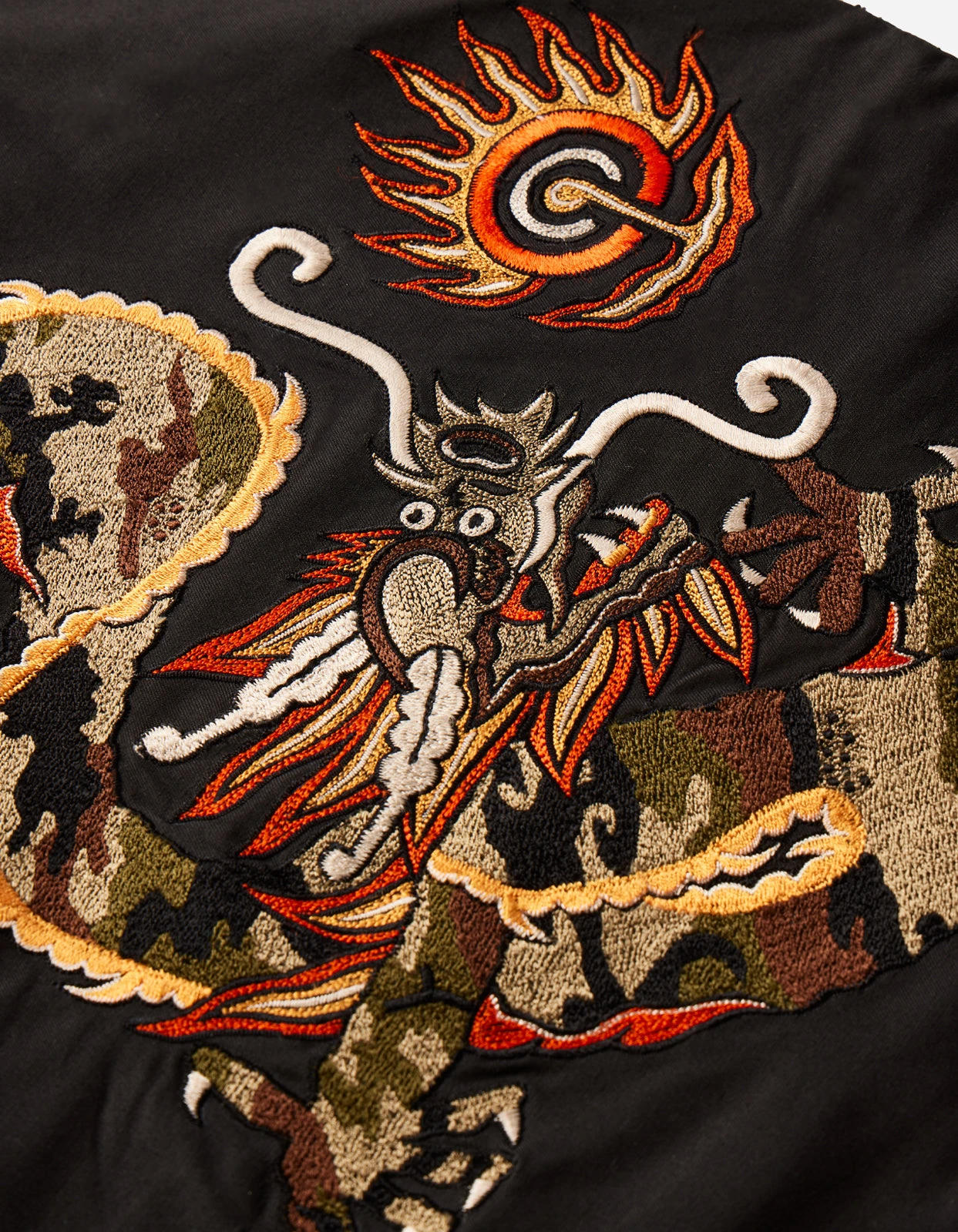 Maharishi 5070 Original Dragon Loose Snoshorts Black 8 Maharishi 5070 Original Dragon Loose Snoshorts Black - Image 8