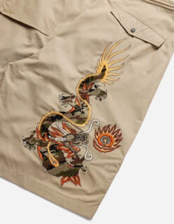Maharishi 5070 Original Dragon Loose Snoshorts Sand -Maharishi 5070 sand 42