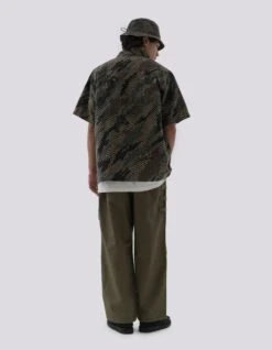 Maharishi 5071 Camo Hemp Summer Shirt Woodland -Maharishi 5071 WOODLAND 60