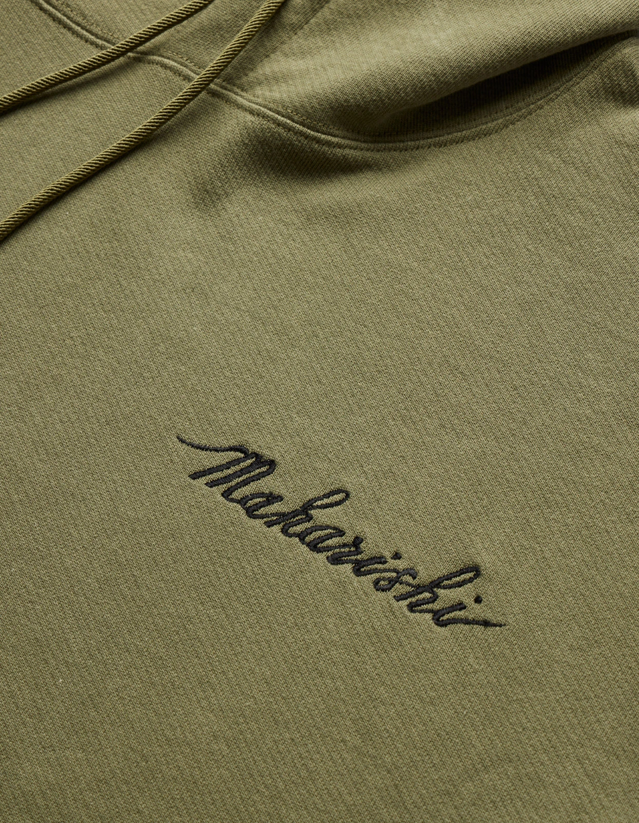 Maharishi 5075 Dragon Bamboo Hooded Sweat Olive OG-107F 5 Maharishi 5075 Dragon Bamboo Hooded Sweat Olive OG-107F - Image 5