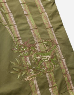 Maharishi 5076 Dragon Bamboo Loose Snopants Olive OG-107F -Maharishi 5076 olive 30 Green