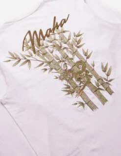 Maharishi 5080 Dragon Bamboo L/S T-Shirt White -Maharishi 5080 white 41 Green