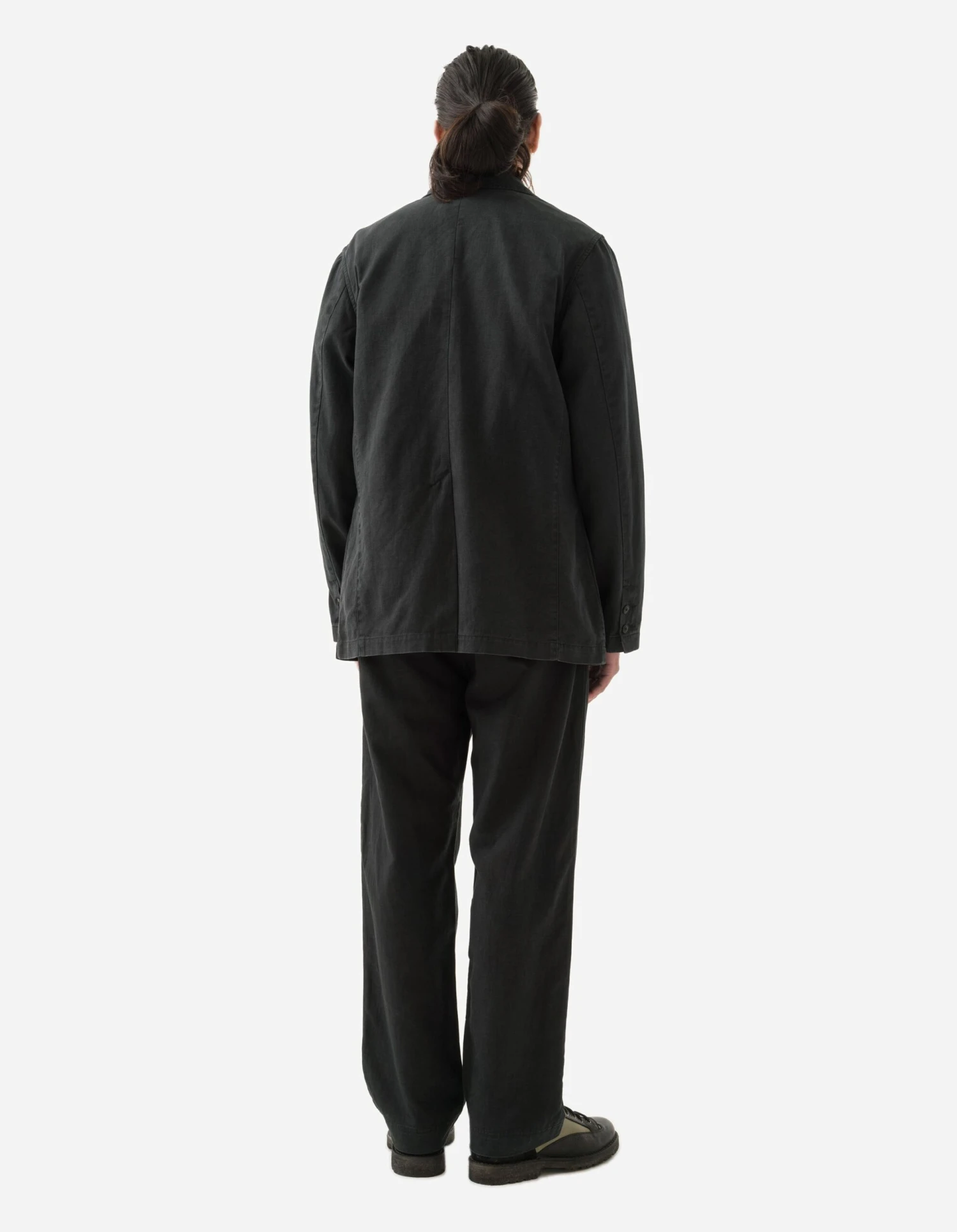 Maharishi 5082 Hemp Blazer Black 4 Maharishi 5082 Hemp Blazer Black - Image 4