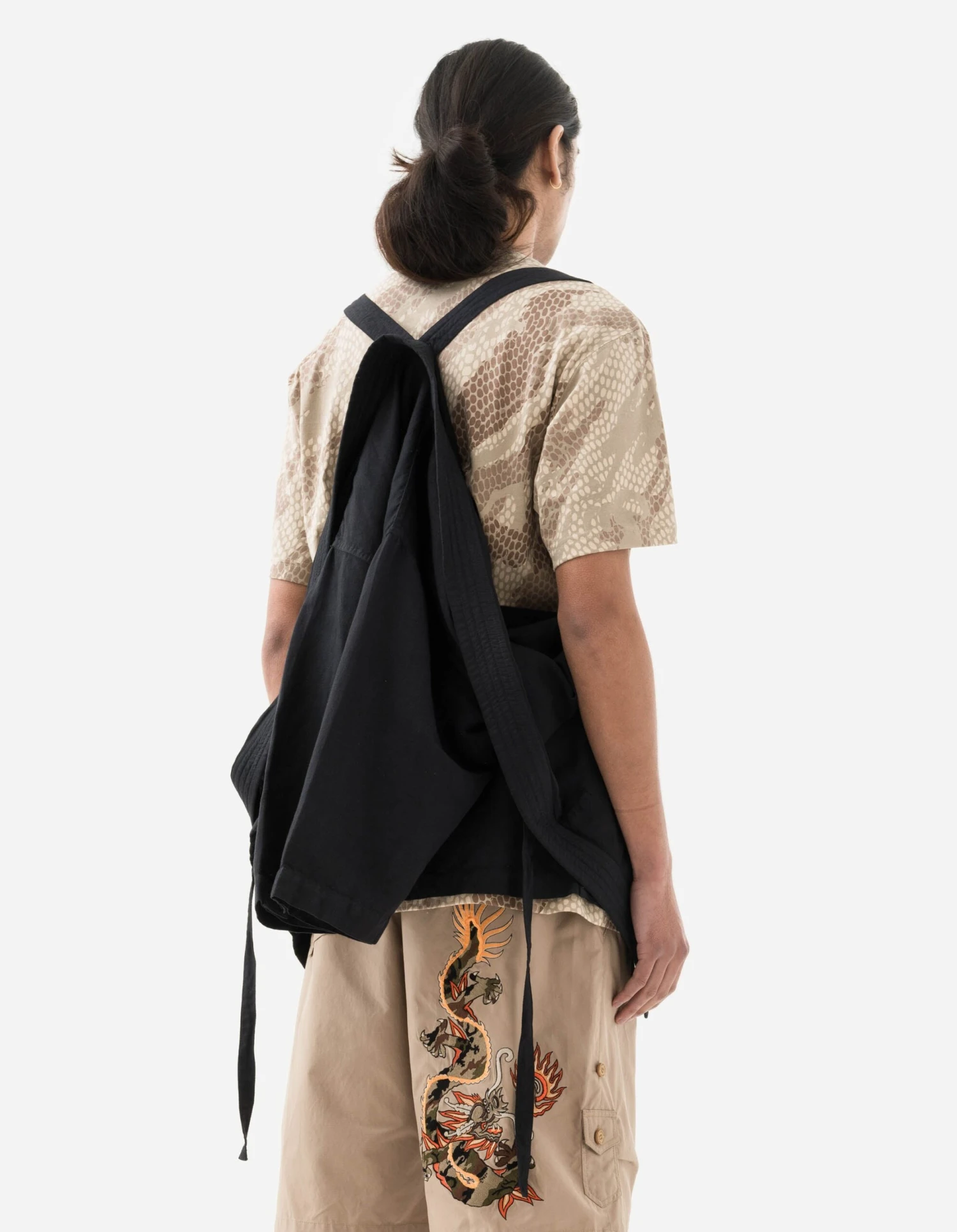 Maharishi 5088 Hemp Summer Kimono Navy 5 Maharishi 5088 Hemp Summer Kimono Navy - Image 5