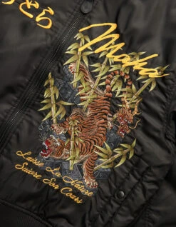 Maharishi 5096 Take Tora MA1 Flight Jacket Black -Maharishi 5096 black 40