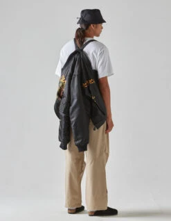 Maharishi 5096 Take Tora MA1 Flight Jacket Black -Maharishi 5096 black 4039 sand 70