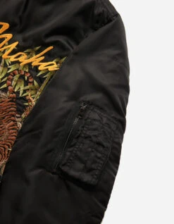 Maharishi 5096 Take Tora MA1 Flight Jacket Black -Maharishi 5096 black 45