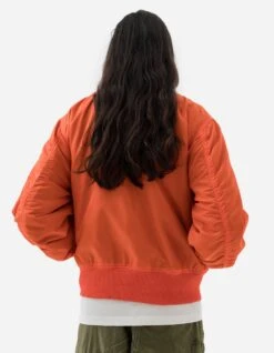 Maharishi 5096 Take Tora MA1 Flight Jacket Blaze Orange -Maharishi 5096 blaze orange 60