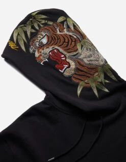 Maharishi 5097 Maha Tiger Hooded Sweat Black -Maharishi 5097 black 41