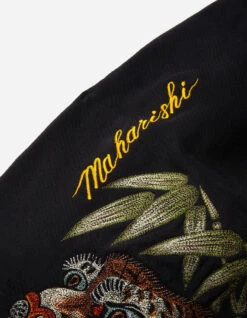 Maharishi 5097 Maha Tiger Hooded Sweat Black -Maharishi 5097 black 44