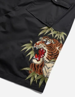 Maharishi 5099 Maha Tiger Loose Snoshorts Black -Maharishi 5099 black 41