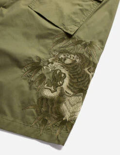 Maharishi 5099 Maha Tiger Loose Snoshorts Olive OG-107F -Maharishi 5099 olive 41