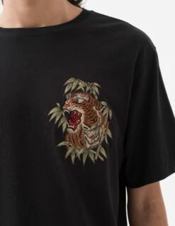 Maharishi 5102 Maha Tiger T-Shirt Black -Maharishi 5102 black 60
