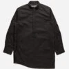 Maharishi 5107 Long Zipped Kurta Shirt Black