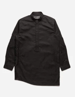Maharishi 5107 Long Zipped Kurta Shirt Black