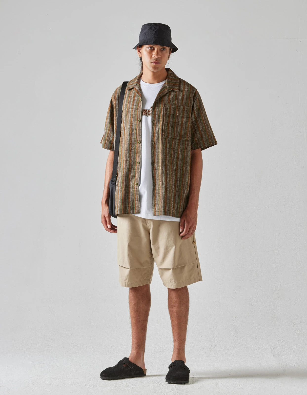 Maharishi 5116 Wagara Summer Shirt Olive 3 Maharishi 5116 Wagara Summer Shirt Olive - Image 3