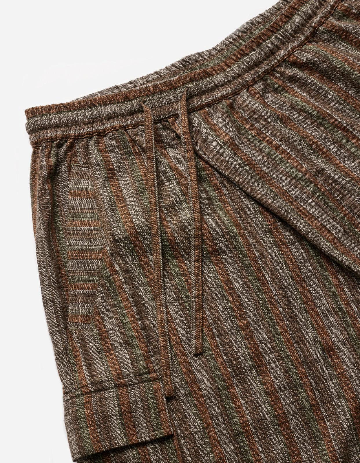 Maharishi 5117 Wagara Low Cargo Track Shorts Olive 7 Maharishi 5117 Wagara Low Cargo Track Shorts Olive - Image 7