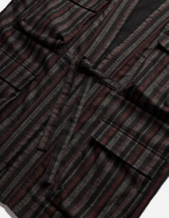 Maharishi 5118 Wagara Stripe Summer Kimono Black -Maharishi 5118 black 30 Green