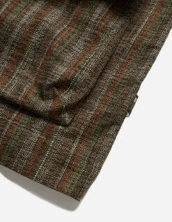 Maharishi 5118 Wagara Stripe Summer Kimono Olive -Maharishi 5118 olive 41 Green