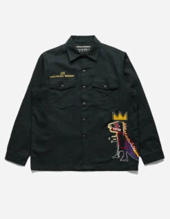 5124 Pez Dispenser Mil Shirt · Maharishi X Jean-Michel Basquiat Black