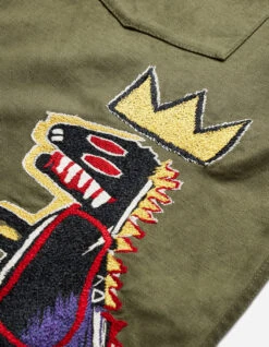 5124 Pez Dispenser Mil Shirt · Maharishi X Jean-Michel Basquiat Olive -Maharishi 5124 olive 43 Green