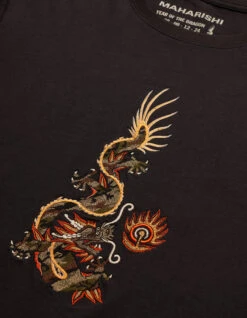 Maharishi 5125 Original Dragon T-Shirt Black 10 Maharishi 5125 Original Dragon T-Shirt Black -Maharishi 5125 black 30 Green