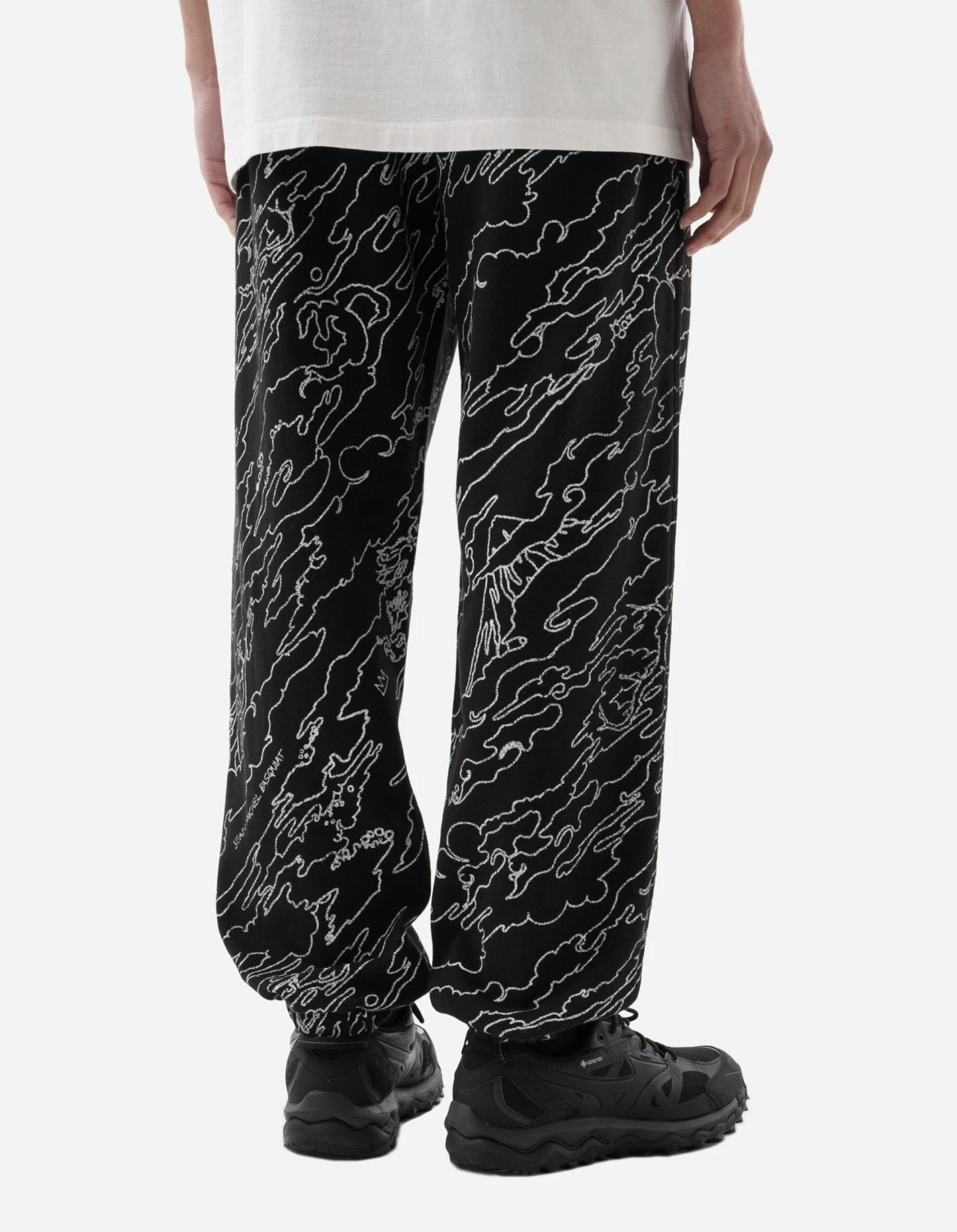 Maharishi 5129 Maha Basquiat Camo Sweatpants Black 3 Maharishi 5129 Maha Basquiat Camo Sweatpants Black - Image 3