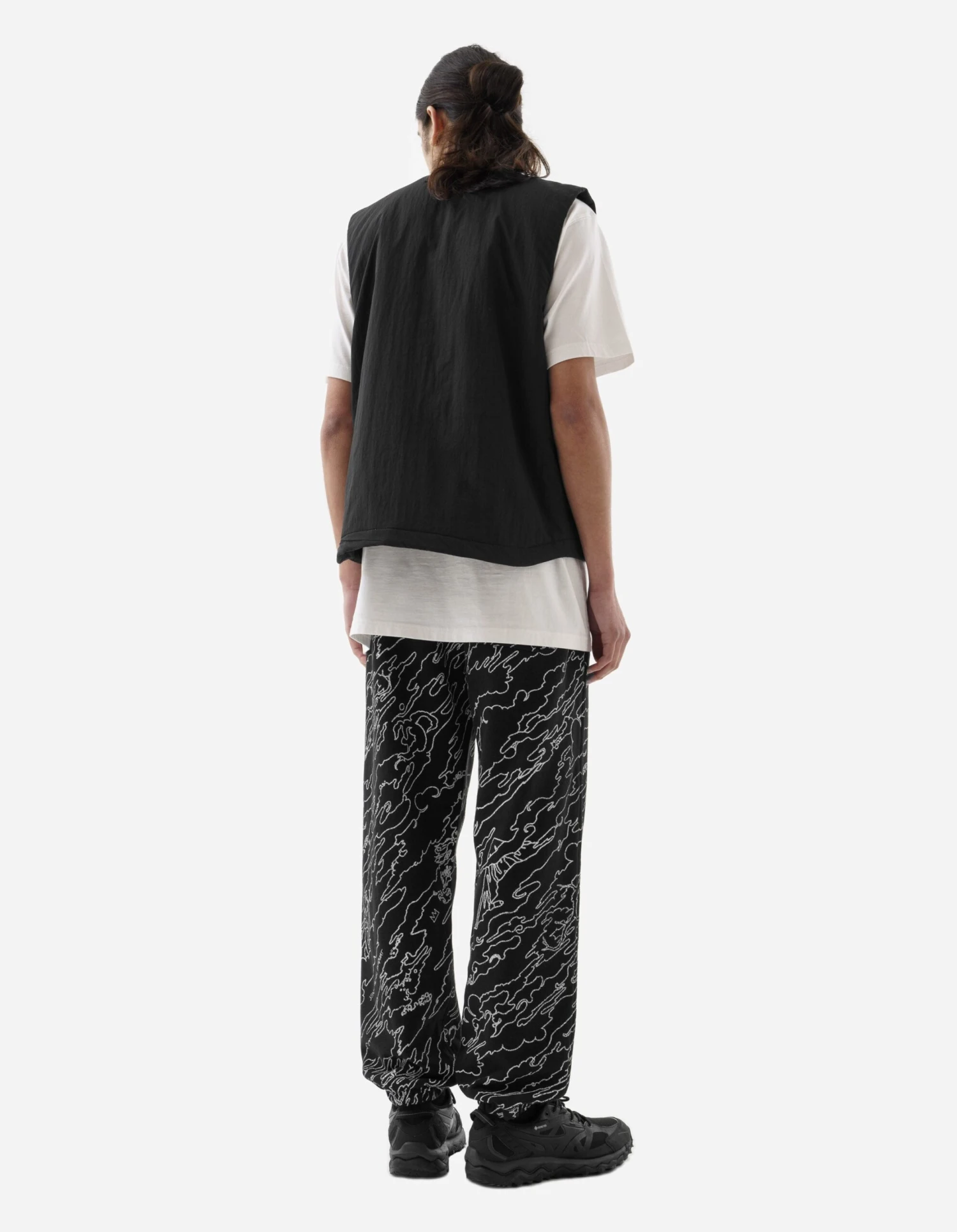 Maharishi 5129 Maha Basquiat Camo Sweatpants Black 5 Maharishi 5129 Maha Basquiat Camo Sweatpants Black - Image 5