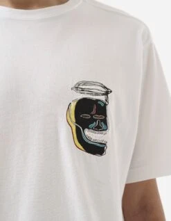 Maharishi 5141 Maha Basquiat 5.EEP T-Shirt White -Maharishi 5141 white 60