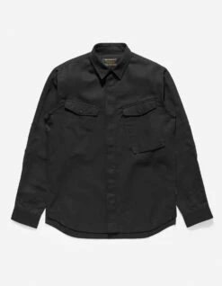 Maharishi 7028 MILTYPE Organic Custom Shirt Black