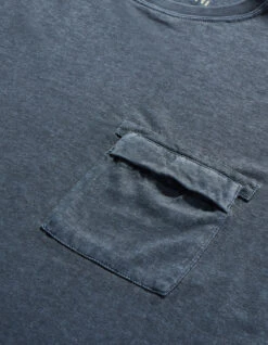 Maharishi 8010 Hemp Organic L/S Pocket T-Shirt Navy 11 Maharishi 8010 Hemp Organic L/S Pocket T-Shirt Navy -Maharishi 8010 navy 40