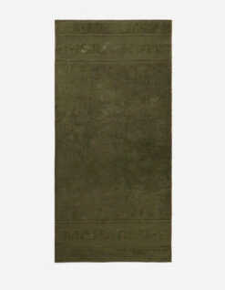 Maharishi 9870 Towel 90 X 180cm 路 Organic Cotton 700 Olive