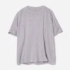 Maharishi 5234 Hemp Cross Oversized T-Shirt Purple Ash