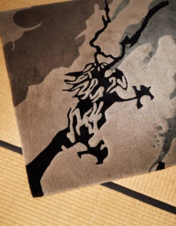 Maharishi 2159 DPM: Bonsai Forest Rug Small Night -Maharishi Homeware 2159 subdued 41 Green