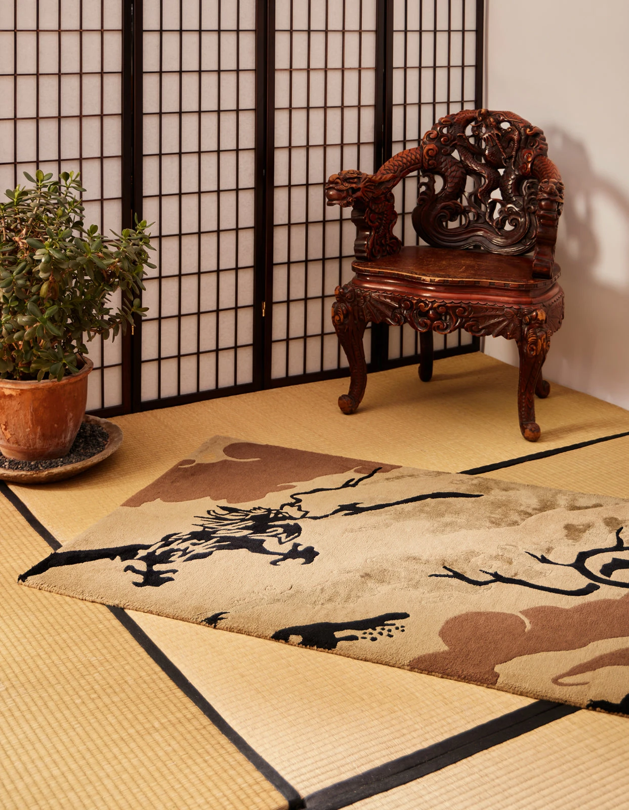 Maharishi 2159 DPM: Bonsai Forest Rug Small Woodland 2 Maharishi 2159 DPM: Bonsai Forest Rug Small Woodland - Image 2