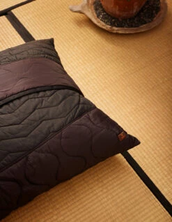 Maharishi 6426 XL TriQuilted Cushion · Vintage Military Surplus Black -Maharishi Homeware 6426 black 20 Green