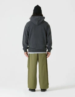 Maharishi 4146 Hemp Organic Hooded Sweat Black BLK-108F -Maharishi LOOK10 4226 black 60 Green