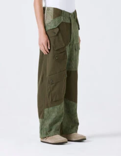 Maharishi 4277 Upcycled M65 Loose Cargo Pants Olive -Maharishi LOOK3 4277 olive 60